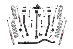3.5 Inch Lift Kit Adj Lower FR D/S Jeep Wrangler JL 4WD (2018-2023) Rough Country