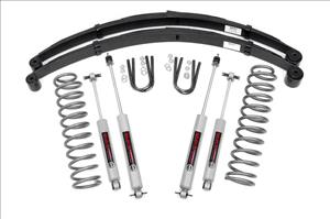 3 Inch Lift Kit RR Springs Jeep Cherokee XJ 2WD/4WD (1984-2001) Rough Country