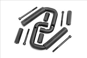 Grab Handles Steel Front Black Jeep Wrangler JK/Wrangler Unlimited (07-18) Rough Country