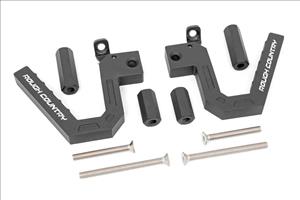 Grab Handles Alum Front Jeep Wrangler JK/Wrangler Unlimited (2007-2018) Rough Country