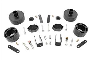 2.5 Inch Lift Kit Spacers Jeep Wrangler JK/Wrangler Unlimited (2007-2018) Rough Country