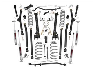 6 Inch Lift Kit Long Arm Jeep Wrangler TJ 4WD (1997-2006) Rough Country