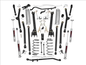 4 Inch Lift Kit Long Arm Jeep Wrangler TJ 4WD (1997-2006) Rough Country