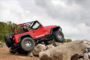 4 Inch Lift Kit Long Arm Jeep Wrangler TJ 4WD (1997-2006) Rough Country