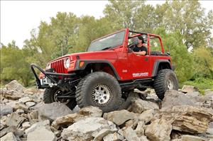 4 Inch Lift Kit Long Arm Jeep Wrangler TJ 4WD (1997-2006) Rough Country