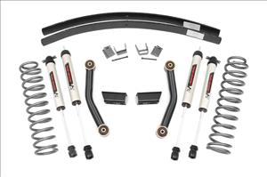3 Inch Lift Kit SII RR AAL V2 Shocks Jeep Cherokee XJ 2WD/4WD (84-01) Rough Country