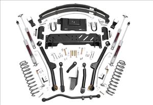 6.5 Inch Lift Kit Long Arm NP231 Jeep Cherokee XJ 4WD (1984-2001) Rough Country