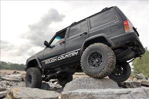6.5 Inch Lift Kit Long Arm NP231 Jeep Cherokee XJ 4WD (1984-2001) Rough Country