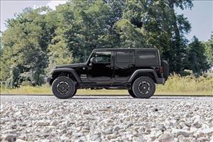 2.5 Inch Lift Kit Coils M1 Jeep Wrangler Unlimited 2WD/4WD (2007-2018) Rough Country