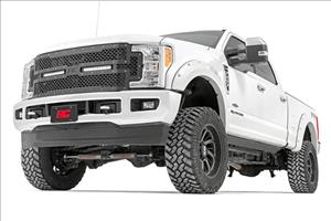 Mesh Grille 12 Inch Dual Row LED Black Ford F-250/F-350 Super Duty (17-19) Rough Country