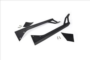 LED Light Mount Upper Windshield 50 Inch Straight Jeep Wrangler YJ (87-95) Rough Country