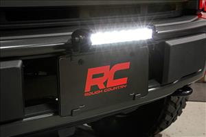 6 Inch Chrome Series LED Light Bar Single Row Pair Rough Country