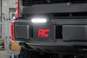 6 Inch Chrome Series LED Light Bar Single Row Pair Rough Country