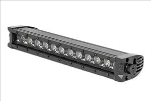 12 Inch Black Series LED Light Bar Single Row Cool White DRL Rough Country