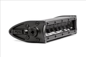 8 Inch Black Series LED Light Bar Single Row Pair Rough Country