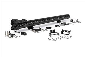 LED Light Kit Grill Mount 30 Inch Black Single Row Ford F-250/F-350 Super Duty (11-16) Rough Country