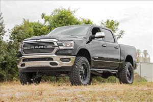 Dual 6in LED Grille Kit Chrome Slimline Ram 1500 2WD/4WD (2019-2024) Rough Country
