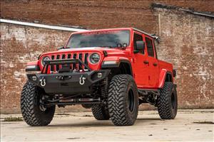 LED Light Kit Quad Cowl Mount 2 Inch Black Amber DRL Jeep Gladiator JT/Wrangler JL (18-26) Rough Country