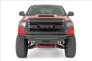 LED Light Kit Ditch Mount Dual 2 Inch Black Pairs Spot Toyota Tundra (14-21) Rough Country