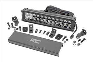 12 Inch Black Series LED Light Bar Dual Row White DRL Rough Country
