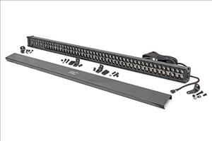 50 Inch Black Series LED Light Bar Dual Row Cool White DRL Rough Country