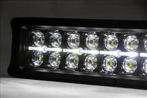 50 Inch Black Series LED Light Bar Dual Row Cool White DRL Rough Country