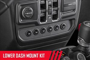 MLC-6 Muliple Light Controller Lower Dash Jeep Wrangler JL/Wrangler Unlimited (18-26) Rough Country