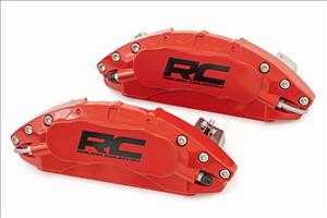 Caliper Covers Rear Red Chevy/GMC Sierra 1500 (19-25)/Silverado 1500 (19-26) Rough Country
