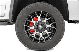 Caliper Covers Front and Rear Red Silverado/Sierra 2500HD/3500HD (11-19) Rough Country