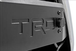 Hybrid Front Bumper 12000S Black LED w/ Amber DRL Toyota Tundra (22-26) Rough Country