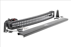 30 Inch Black Series LED Light Bar Curved Dual Row Rough Country