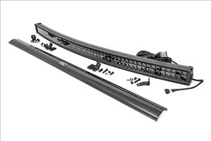 54 Inch Black Series LED Light Bar Curved Dual Row Cool White DRL Rough Country