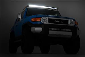 54 Inch Black Series LED Light Bar Curved Dual Row Cool White DRL Rough Country