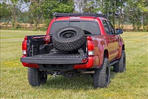 Bed Mount Spare Tire Carrier Universal (5x5.5 6x5.5 6x135 & 5x5.0 Bolt Patterns) Rough Country