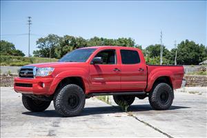 3.5 Inch Lift Kit Red UCA Vertex/V2 w/ Rear Leaf Springs Toyota Tacoma 2WD/4WD (2005-2023) Rough Country