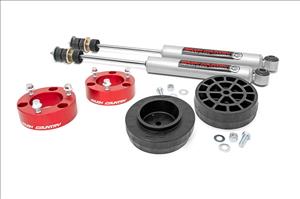 3 Inch Lift Kit Red Spacers Toyota 4Runner (03-09)/FJ Cruiser (07-14) Rough Country