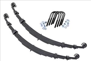 Front Leaf Springs 2.5 Inch Lift Pair Jeep CJ5/CJ7 5 4WD (1955-1975) Rough Country