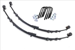 Rear Leaf Springs 4 Inch Lift Pair Jeep Wrangler YJ 4WD (1987-1995) Rough Country