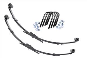 Rear Leaf Springs 2.5 Inch Lift Pair Jeep Wrangler YJ 4WD (1987-1995) Rough Country