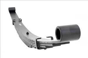 Front Leaf Springs 4 Inch Lift Pair Ford F-250 4WD (1977-1979) Rough Country