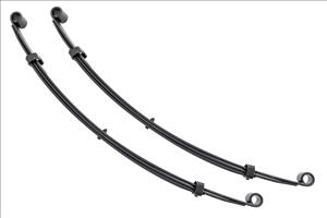 Front Leaf Springs 3 Inch Lift Pair Toyota Truck 4WD (1979-1985) Rough Country