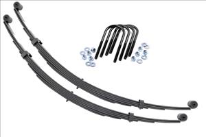 Rear Leaf Springs 2.5 Inch Lift Pair International Scout II 4WD (1971-1980) Rough Country
