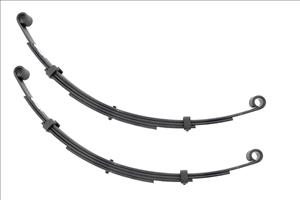 Front Leaf Springs 4 Inch Lift Pair International Scout II 4WD (1971-1980) Rough Country