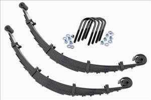 Front Leaf Springs 8 Inch Lift Pair Ford F-250/F-350 Super Duty 4WD (99-04) Rough Country