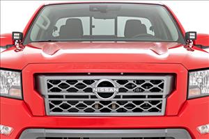 LED Light Kit Ditch Mount 2 Inch Spectrum Pair Spot Nissan Frontier (22-26) Rough Country