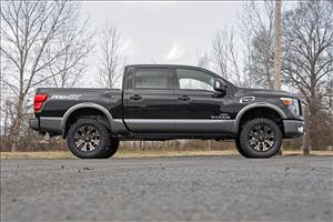 3 Inch Lift Kit Red Nissan Titan 2WD/4WD (2004-2024) Rough Country