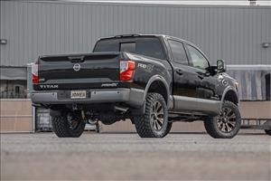 3 Inch Lift Kit Red Nissan Titan 2WD/4WD (2004-2024) Rough Country