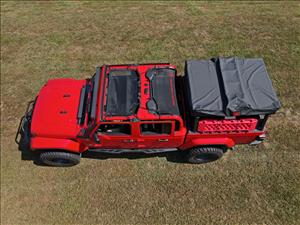 Mesh Bikini Top Plus Black Jeep Gladiator JT 4WD (2020-2024) Rough Country