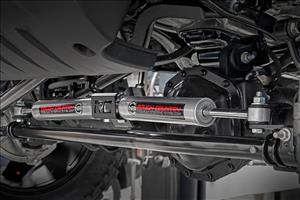N3 Steering Stabilizer Dual 2.5-8 Inch Lift Jeep Gladiator JT/Wrangler JL (18-26) Rough Country