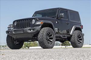 Contoured Drop Steps 2 Door Jeep Wrangler JL 4WD (2018-2026) Rough Country